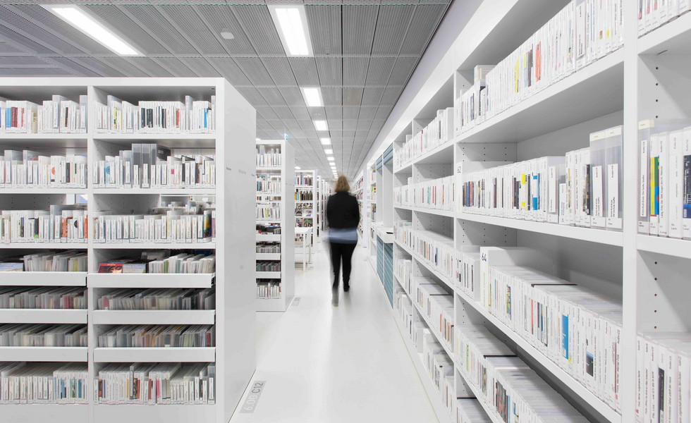 Library, Stuttgart, Stadtbibliothek, futuristisch, modern 4