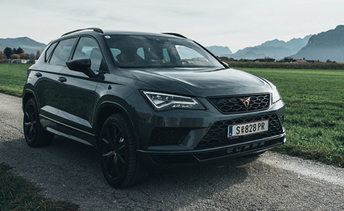 SEAT Ateca, draussen, Modell, Automobil