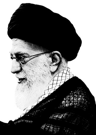 Obester Führer des Irans Ali Khamenei