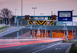 Längster Stadttunnel Europas Blanka-Tunnel