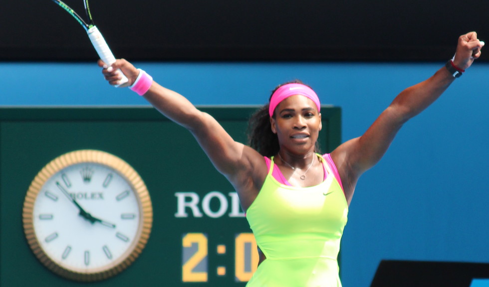 Serena Williams bei den Australian Open 2015