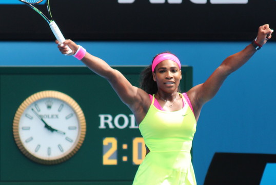 Serena Williams bei den Australian Open 2015