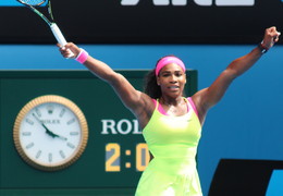 Serena Williams bei den Australian Open 2015